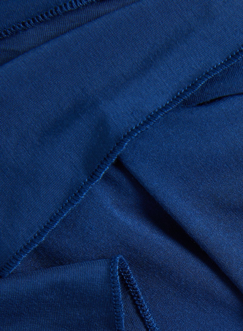 Organic Bamboo Jersey Hijab - Navy