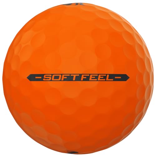 Srixon Soft Feel Golf Balls, Soft Feel 14, Brite Orange - Image 3