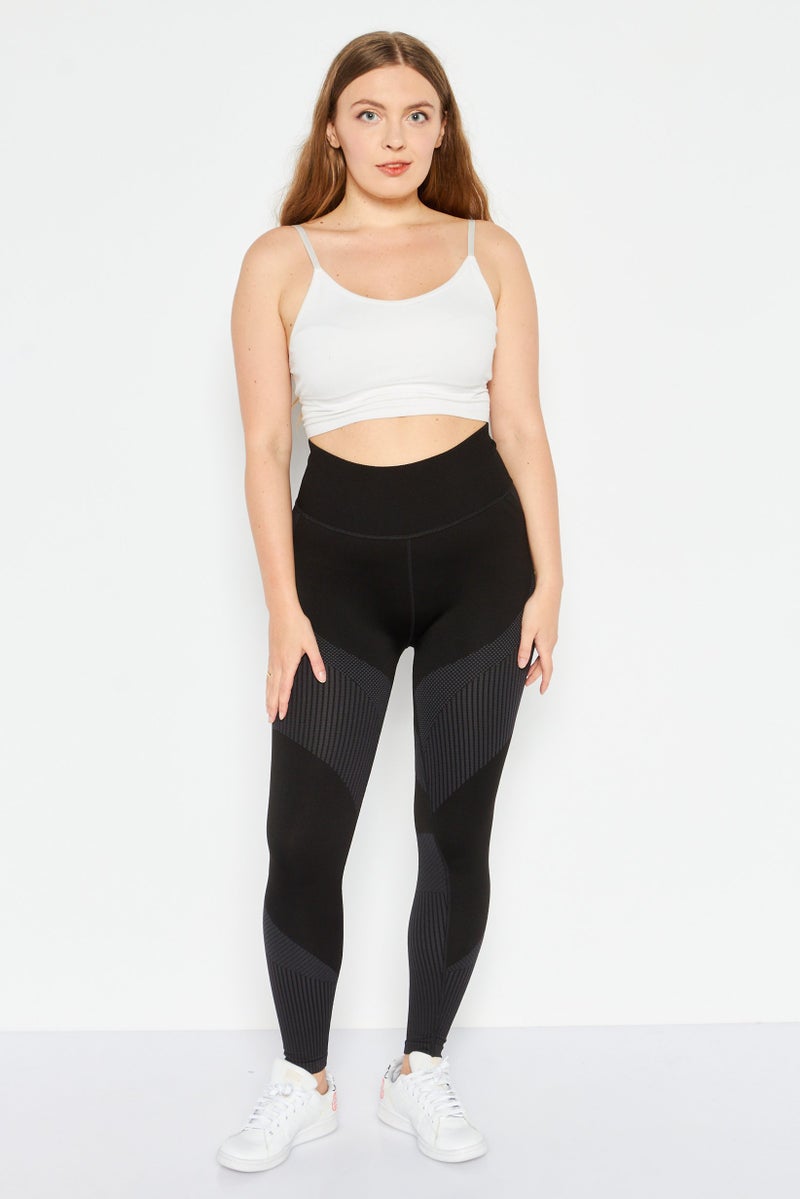 PUMA Women Sportswear Fit Pull On Training Leggings, Black - Image 2
