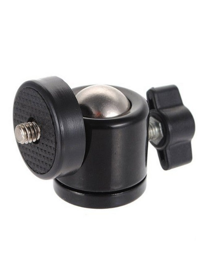 RETICAM Mini Ball Head Bha20 Metal Ballhead 360° Pan 90° Tilt Tripod Mount Bha20 Aluminum - Image 3