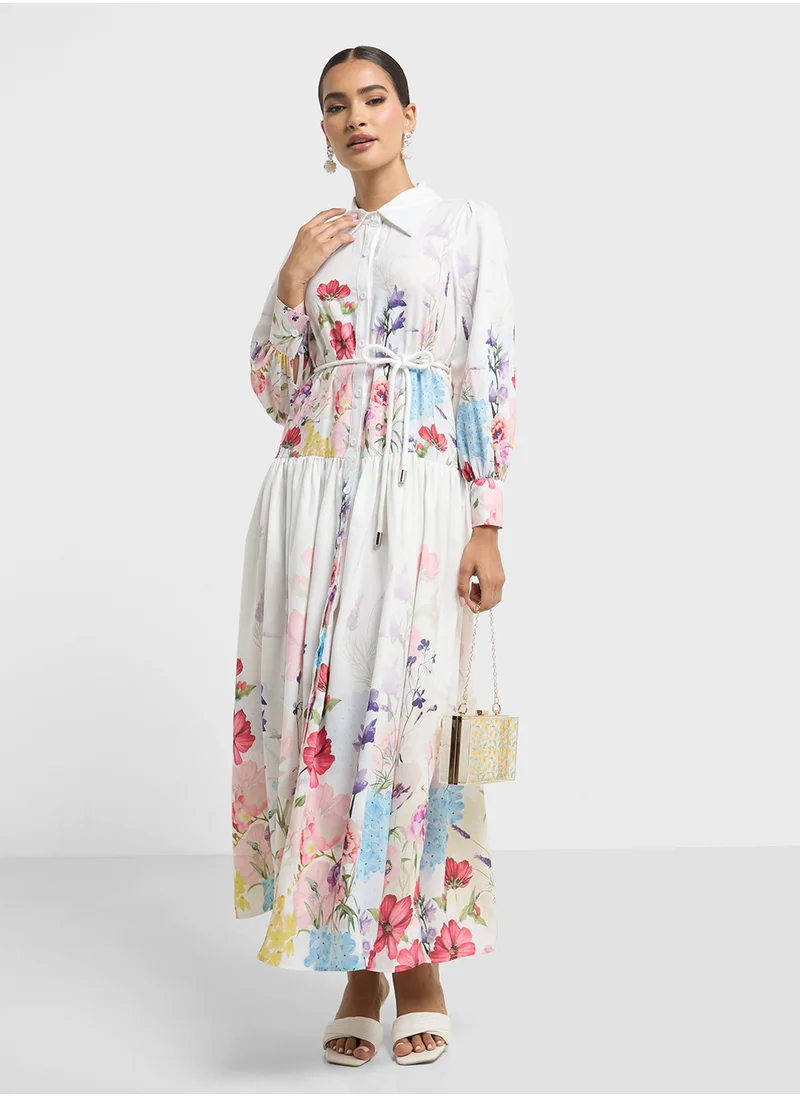ايلا Floral Print Dress