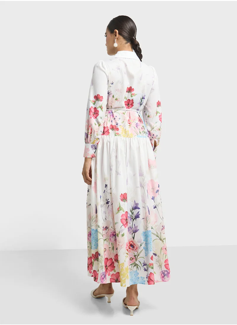 ايلا Floral Print Dress