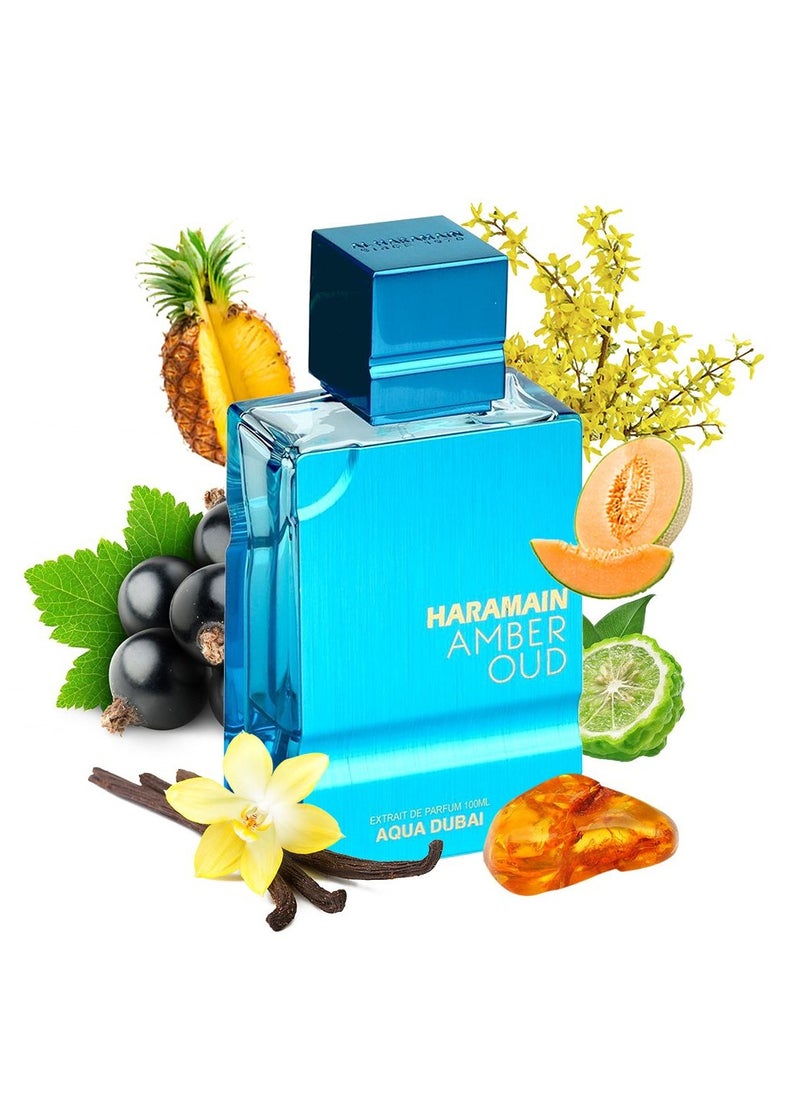 Al Haramain - Al Haramain Amber Oud Aqua Dubai Extrait de Parfum 100ml - Image 1