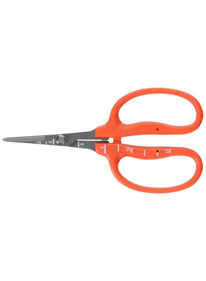 CHIKAMASA B-500SF Stainless steel Fluorine Treated Grape Care Shears - Image 1