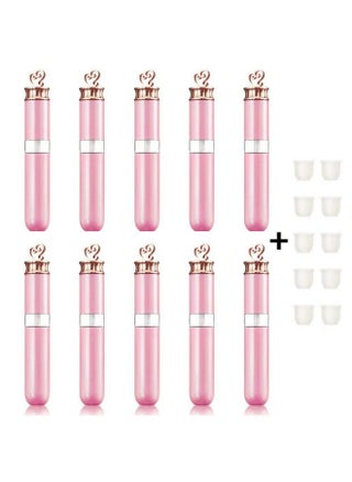 10 Pcs Empty Lip Gloss Tubes With Brush Wand Refillable Lip Oil Bottles Bulk Lip Balm Split Containers With 10 Rubber Stoppers For Diy Lip Glaze Make Up Sample 6Ml 11.5X1.8Cm - pzsku/Z0111F9F7E46CBDE6CD0AZ/45/_/1694503407/4dcc40e3-9015-44c6-b303-045595c2904c