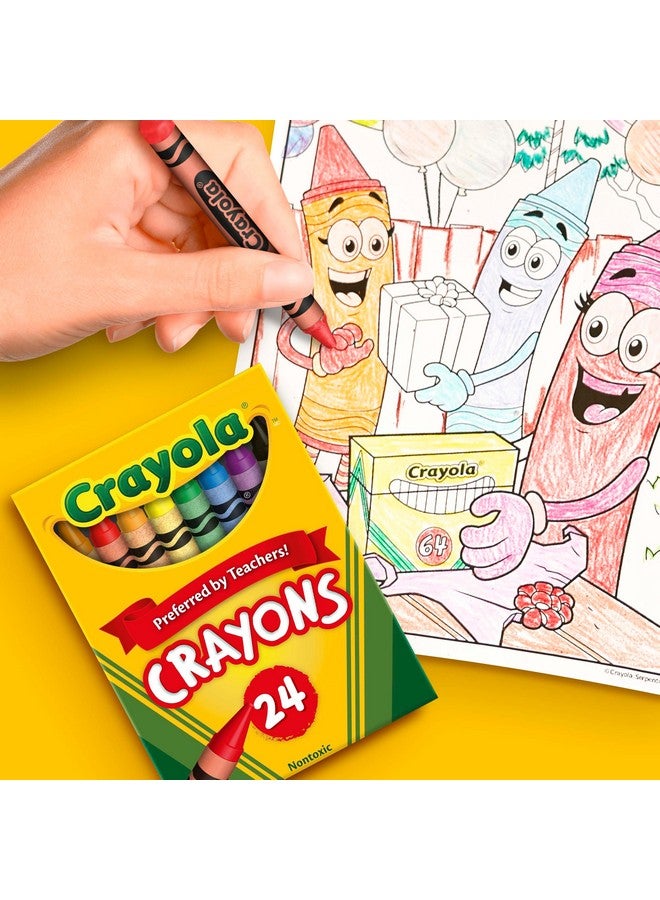 Crayola Crayons 24 Colors - Image 3
