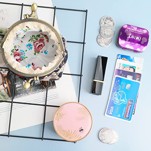 Oyachic Carp Coin Purse,Cute Change Purse,Lucky Coin Pouch,Small Wallet,Vintage Pouch Kiss Lock,Small Money Bag for Women - Image 5