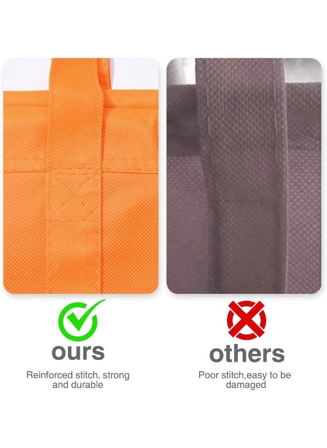 Generic Reusable Trolley Bags For Shopping Cart 4 Pack Shopping Cart Bags Reusable Grocery Bags for Trolley Carts Shopping Bags Trolley Bags Grocery Cart Bags for Hot or Cold Groceries  - Image 5