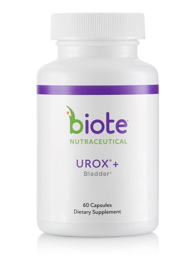 Biote Medical - Urox+ - Practitioner Grade Nutraceuticals - Bladder Health (60 Capsules) - Image 1