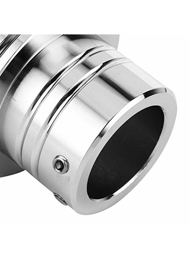 Aramox Front Axle Nut Covers Caps Kit, 5 Colors Front Axle Nut Cap Covers Distinctive Crown Styling CNC Aluminum Alloy for Motorbike Modification(Chrome) - Image 5
