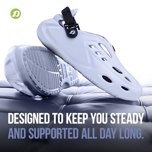 DOCTOR EXTRA SOFT Men's Sports Extra Padding Casual Clogs/Sandals with Adjustable Back Strap for Adult| Comfortable & Lightweight| Stylish & Anti-Skid| Everyday Use Waterproof Mules Gents & Boys D-531 - Image 3