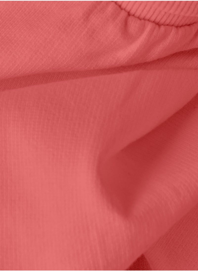 Jelliene - Baby Coral Cotton Pants - Image 1