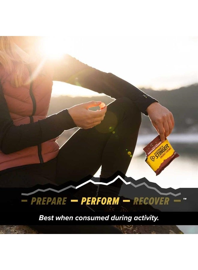 Honey Stinger Organic Pomegranate Passionfruit Energy Chew | Gluten Free & Caffeine Free | For Exercise, Running and Performance | Sports Nutrition for Home & Gym, Pre and Mid Workout | 12 Pack - Image 5