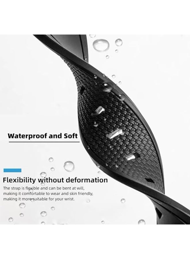 Watch Bands for Omega X Swatch Moonswatch Watch 20mm Curved Rubber Strap Silicone Watch Band Men Women Replacement Bracelet Omega MoonSwatch Speedmaster No Gap Strap - Image 3