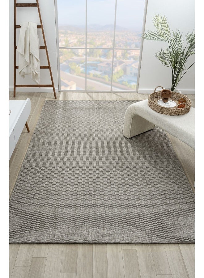 Koza Home Koza Hali Koza Premium Sahara Gray Carpet B3795D Living Room Sitting Room Bedroom Hallway Machine Carpet 100 x 200 - Image 1