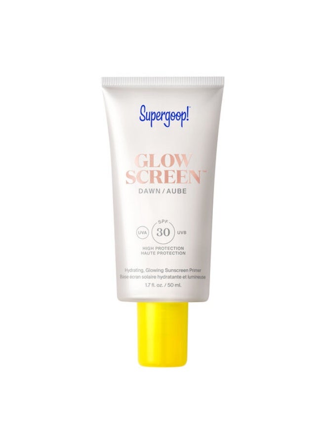 سوبر جوپ سوبرغوب! غلوسكرين (Glowscreen) بعامل حماية SPF 30، درجة "صن سيت" (Sunset)، سعة 50 مل. - Image 1
