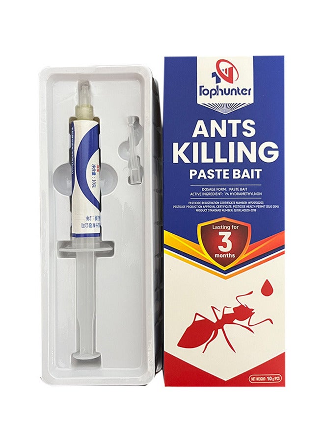 Tophunter 10g Effective Ant Killer Gel Baits Trap for Household Use Indoor Killing Red Black and Yellow Ants - Image 1