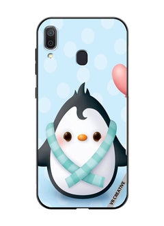 Protective Case Cover For Samsung Galaxy A30 Baby Penguin Design Multicolour