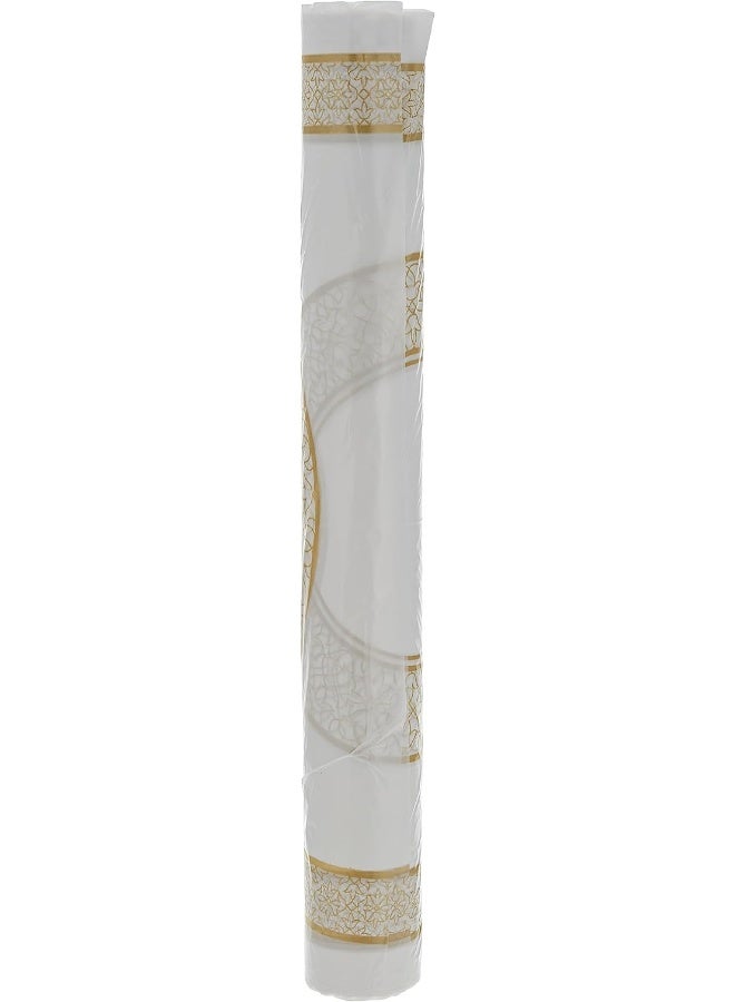 HOME CHOICE 50-Pieces Sheet Sufra Roll, Size 100x130 cm, LD Disposable Printed Sufra, Sufra Roll, Table Cover, Perforated Plastic - Image 3