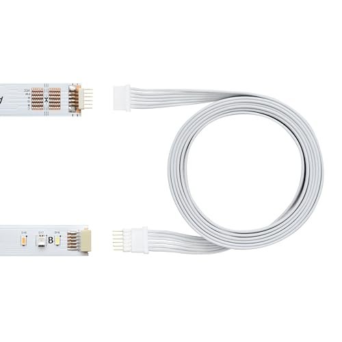 Litcessory Extension Cable for Philips Hue/Solo Lightstrip (3.3ft, 2 Pack, White - Micro 6-PIN V4 / Solo Lightstrip) - Image 3
