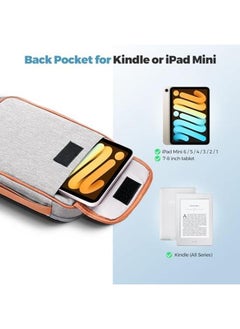 Procases Electronics Organizer Travel Case Tech Bag Accessories Pouch For Cords Charger Cables Power Bank Adapters Wire Grey  - Image 4