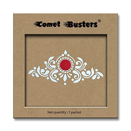 Comet Busters Traditional Bridal Bengali Wedding Bindi For Women (BENGALI-1) (BV1979) - Image 2