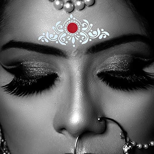 Comet Busters Traditional Bridal Bengali Wedding Bindi For Women (BENGALI-1) (BV1979) - Image 5