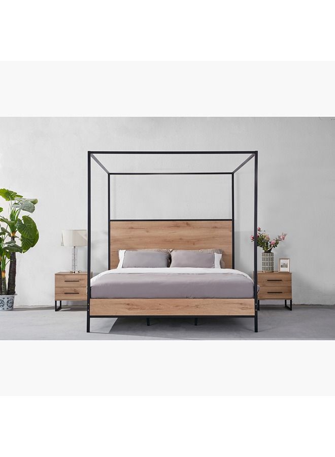 Home Box Urban King Poster Bed 208x199x187.5 cm - Image 1