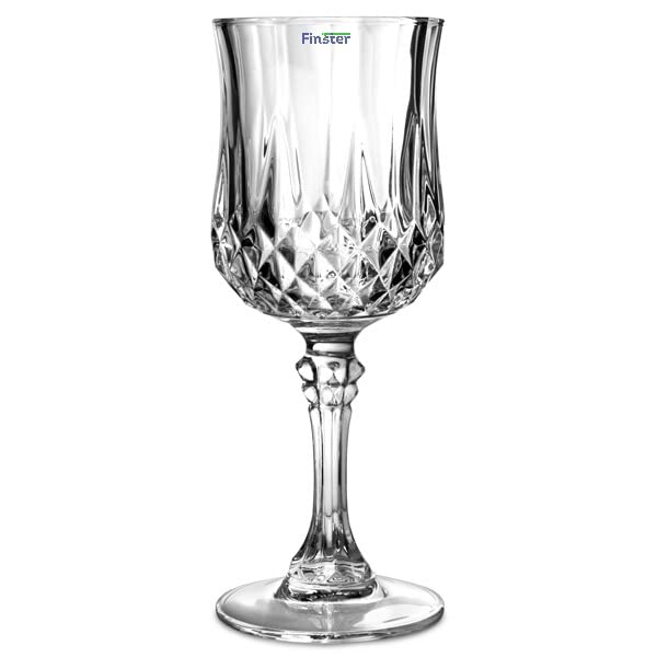 FINSTER Premium Longchamp Cocktail Glasses Set of 6 Italian Mocktail Crystal Wine Glass 230ml - Image 5
