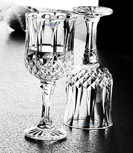 FINSTER Premium Longchamp Cocktail Glasses Set of 6 Italian Mocktail Crystal Wine Glass 230ml - Image 2