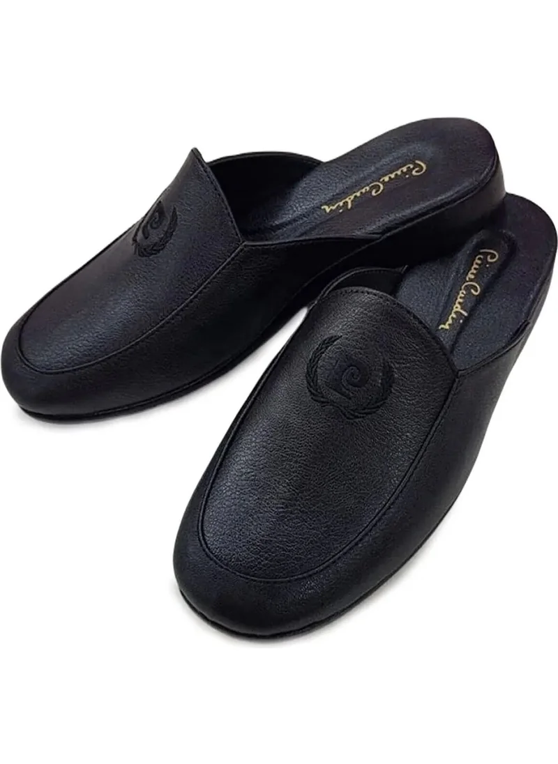 بيير كاردان 289 Men's Home Slippers-Black