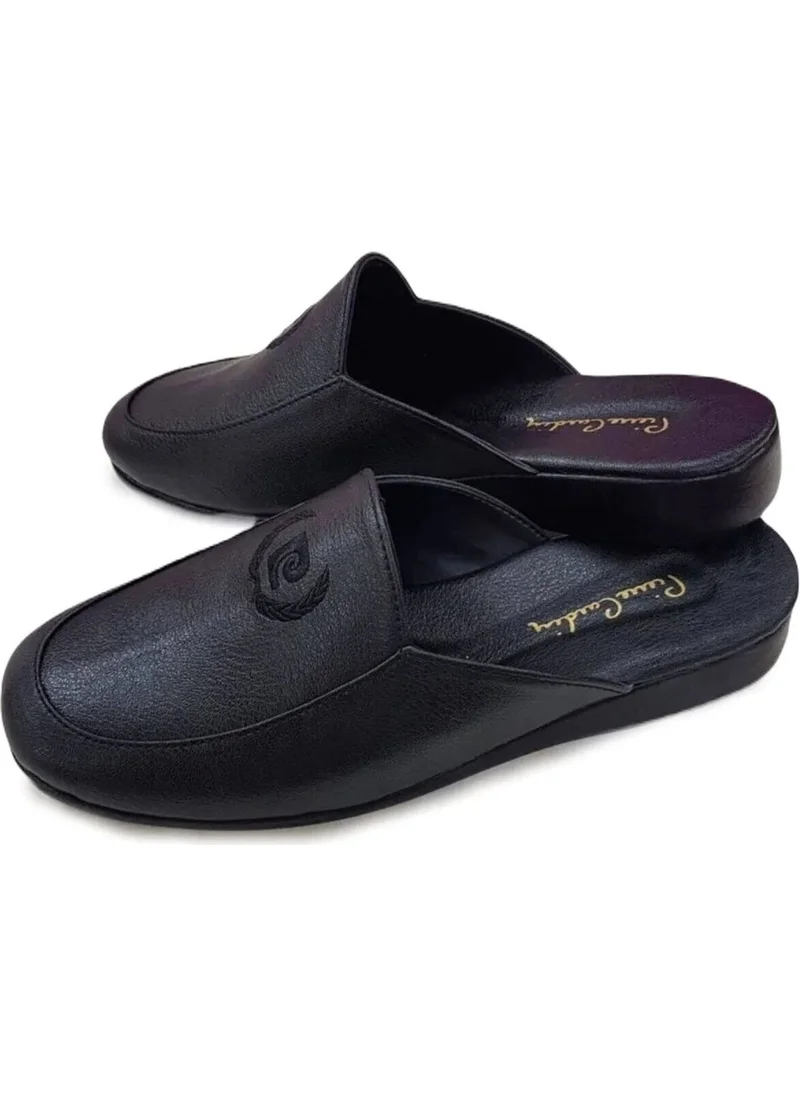بيير كاردان 289 Men's Home Slippers-Black