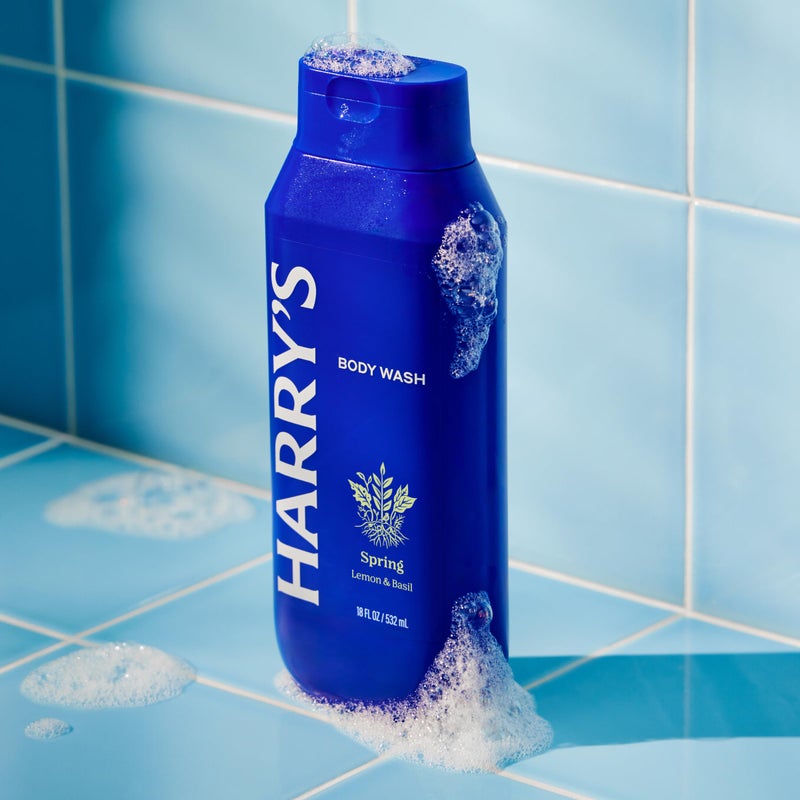 Harry's Men's Body Wash - Spring - (3 Pack) 18 fl oz - Shower Gel for Men - No Parabens, Sulfates, or Dyes - Image 3