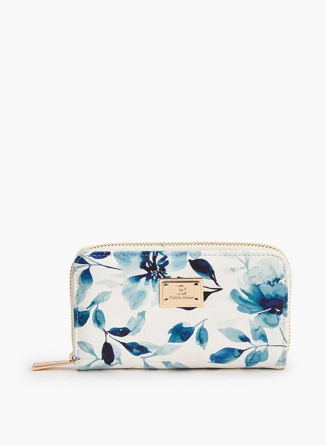 Flora Bella By Shoexpress Flora Bella Floral Print Zip-Around Wallet