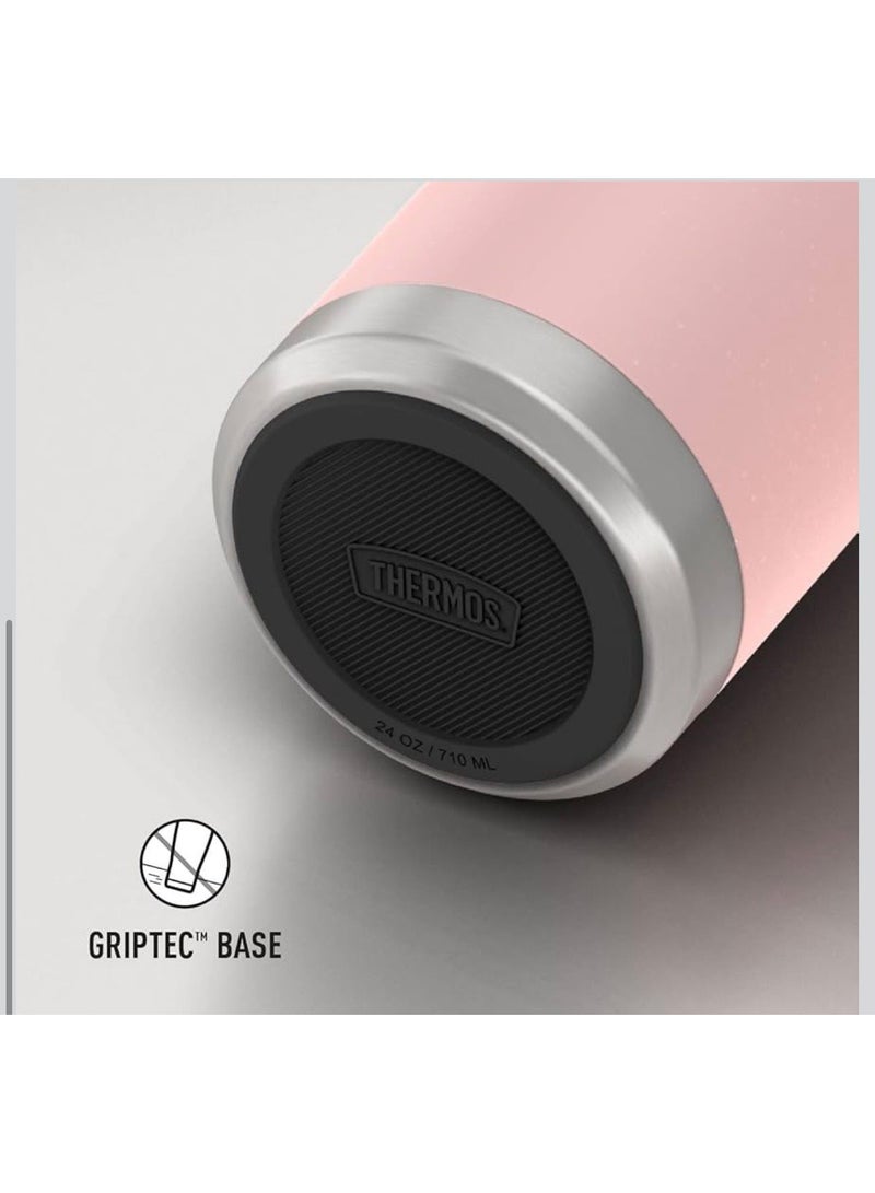 THERMOS ICON SERIES BY Stainless Steel Water Bottle with Spout 24 Ounce, Sunset Pink - Image 5