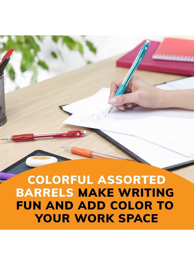 Bic Velocity Strong Lead Mechanical Pencils With Colorful Barrel Thick Point (0.9Mm) 4Count Pack Mechanical Pencils With Erasers - Image 5