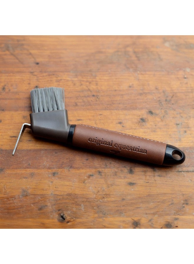 هورز ريشة حافر بمقبض جلدي من هورز مادوكس - بني غامق - مقاس واحد - Image 2