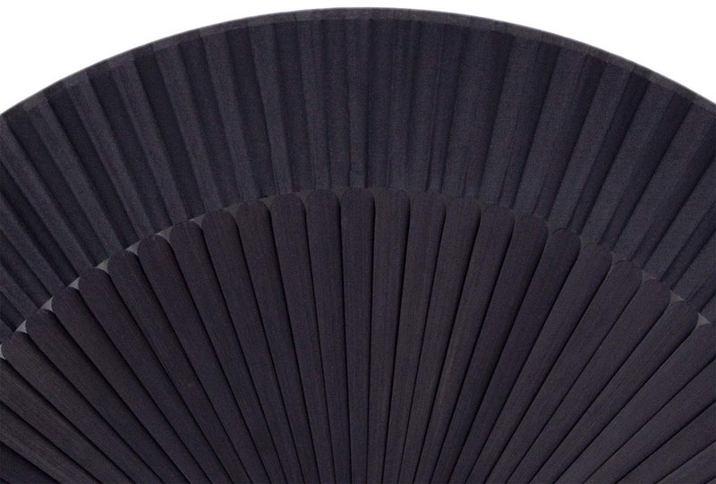 Amajiji 8.27"(21cm) Hand Held Bamboo Silk Folding Fan Hand Fan,Chinese/Japanese Charming Elegant Vintage Retro Style,Women Ladys Girls Best Gifts (Black) - Image 5
