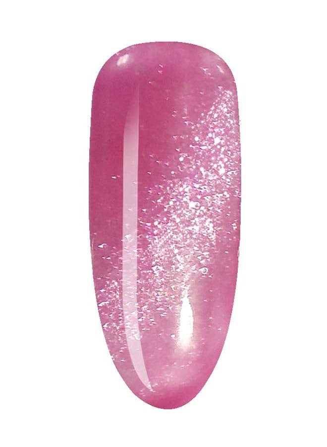 brunson Platinum Cat Eye Shiny Holographic 9D, Glitter Soak Off Gel Nail Polish BSM509 - Image 2