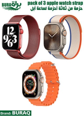 Apple Watch Band Strap For Apple Watch Ultra 2/Ultra 49mm, Series 10 46mm, 9/8/7 45mm, SE2/SE/6/5/4 44mm, 3/2/1 42mm - pzsku/Z0113EB4CF1779B1E16E4Z/45/_/1733885591/1be68088-0f8e-43d5-bec7-733a6041ac72