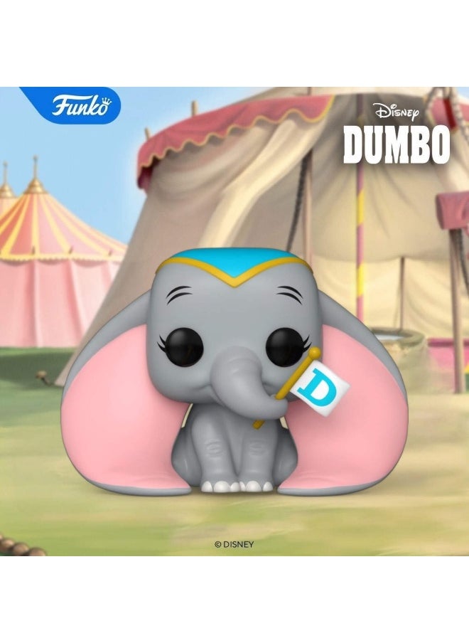 Funko Funko POP! Disney Dumbo Dumbo with Flag Vinyl Figure (7.24 cm)  - Image 3