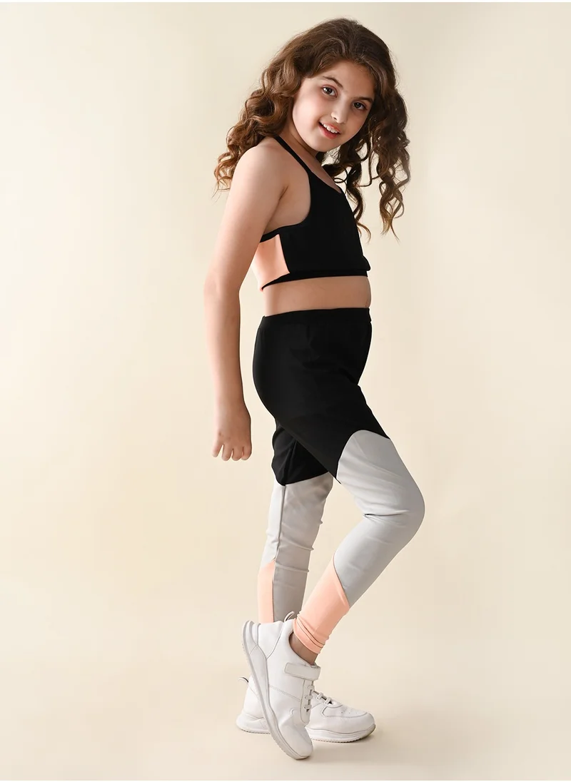 ليلك Black Girls Wear Clothing Set