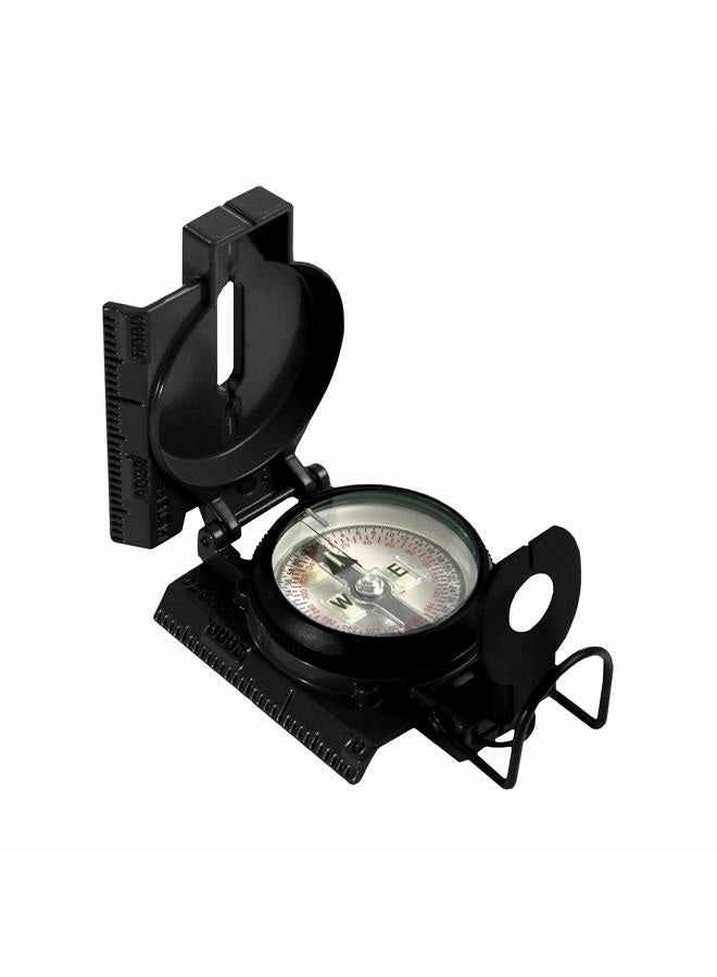 Cammenga Lensatic Tritium Compass, Official USA Military Compass - Accurate and Ultralight Tactical Compasses for Orienteering Backpacking Hunting Hiking Boating - Black - Image 1