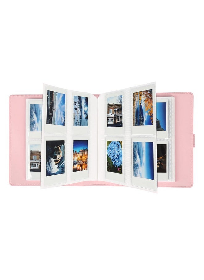 Ruibytree - 256 Pockets Mini Photo Album - Fits For Fujifilm Instax Mini 12 Mini 11 Mini 9 Mini 8 Mini 40, Polaroid Snap Pic-300, Kodak Mini 3-Inch Film (Magic Pink) - Image 1