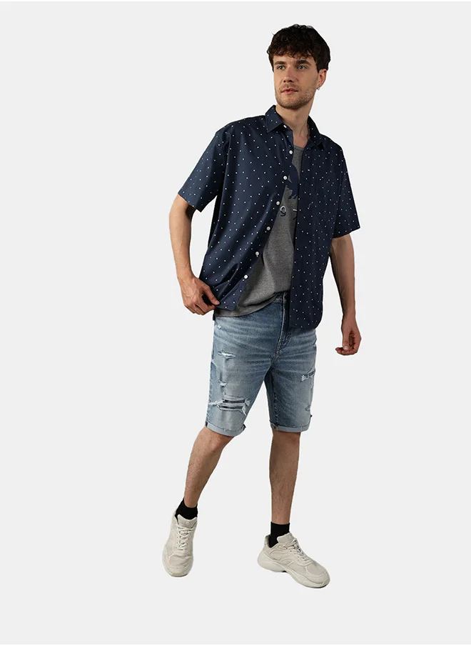 امريكان ايجل Printed Regular Fit Shirt