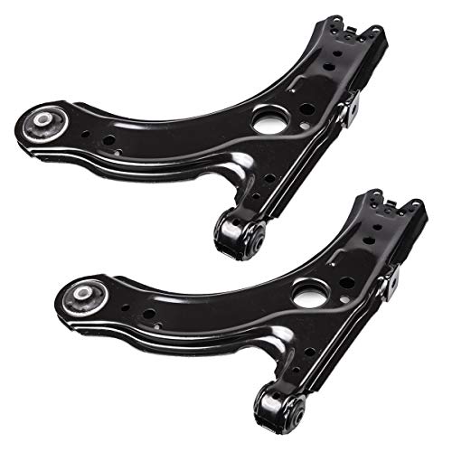 AUQDD 2PCS K640176 Front Lower Control Arm Compatible With 1998-2010 VW Beetle,00-06 Golf,99-05 Jetta Left Right Professional Suspension - Image 1