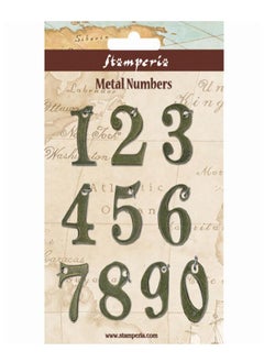 Generic Sba342 &#8211; Metal Number Embellishments 