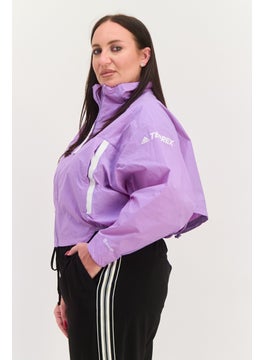 Women Sportswear Fit Long Sleeve Outdoor Jacket, Lavender - pzsku/Z01150B02F30A81D1F506Z/45/_/1739715182/3e0f9f8b-89f1-4cfc-be2e-34d2a03fba1b