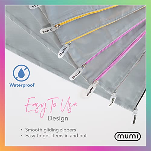 MUMI Travel Shoe Bags Set of 2 – Waterproof Shoe Bag for Travel, Gym, Storage, Packing – Lightweight Shoe Travel Bags for Suitcase, Closet, Backpack – Travel Shoe Organizer for Men and Women (Purple) - Image 4