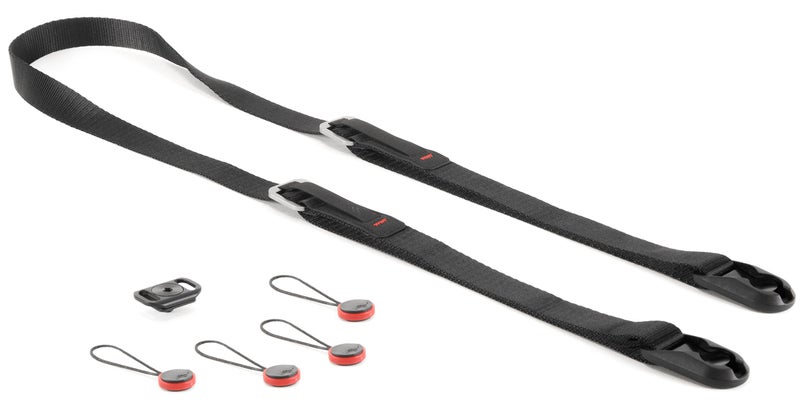 Peak Design Leash Camera Strap, Black, Configurable as a Sling, Neck, Shoulder Strap or Safety Tether, Adjustable, Compact, Quick Release, Camera Straps for Photographers, 200 lb Capacity - Image 1